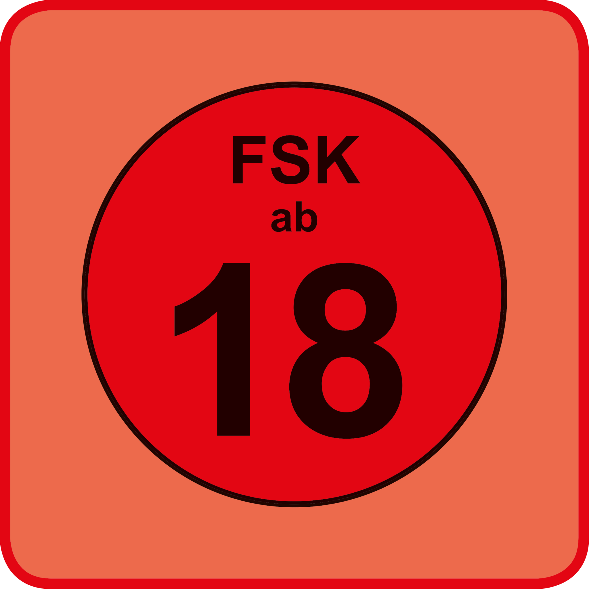 FSK 18 Piktogramm